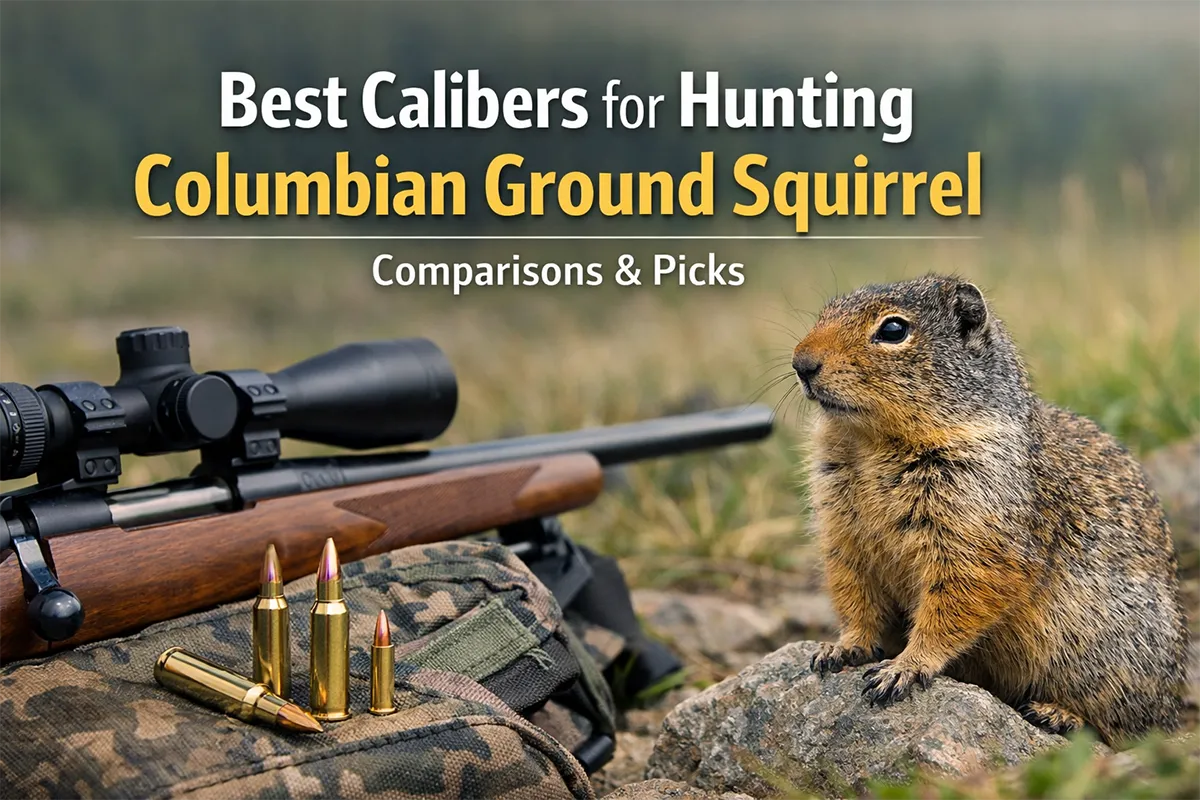 Columbian ground squirrel in an open mountain meadow