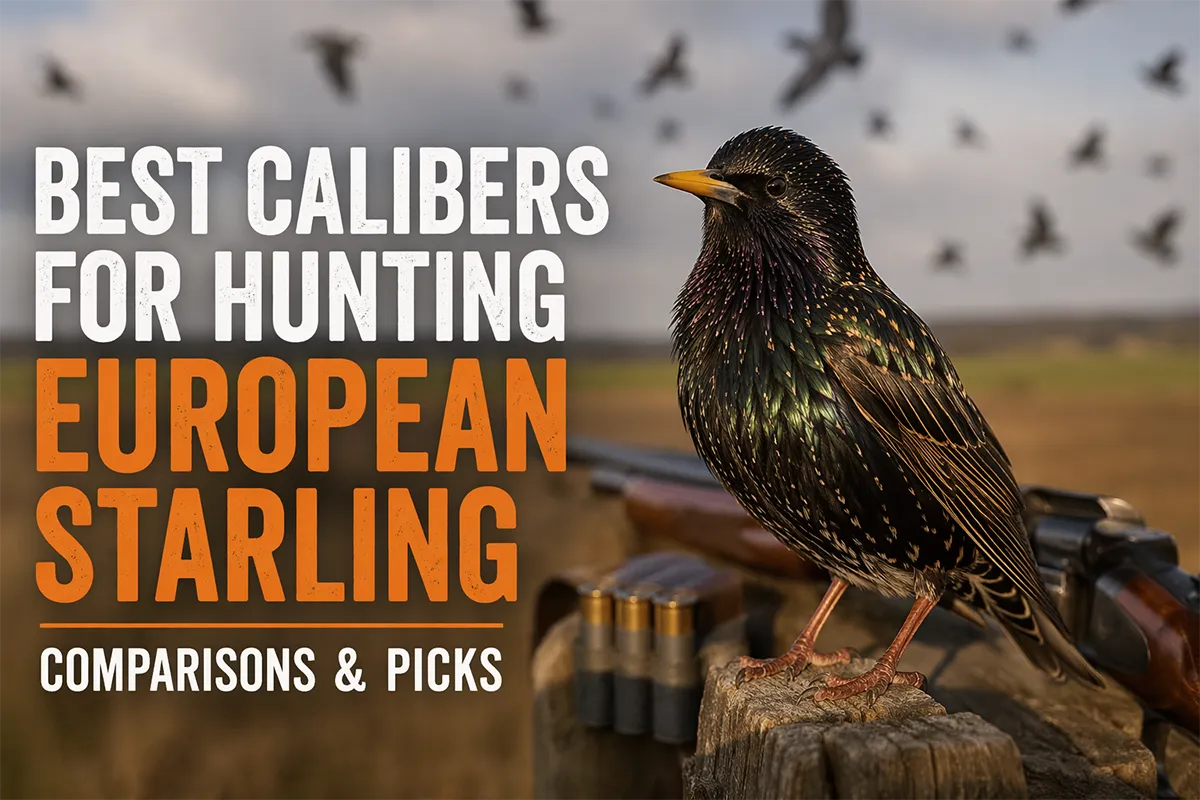 Best Calibers for Hunting European Starling: Comparisons & Picks