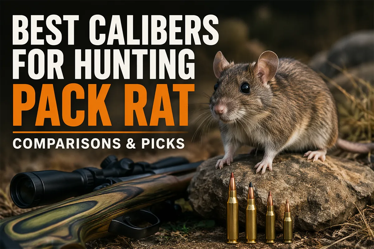 Best calibers and gauges for pack rat hunting