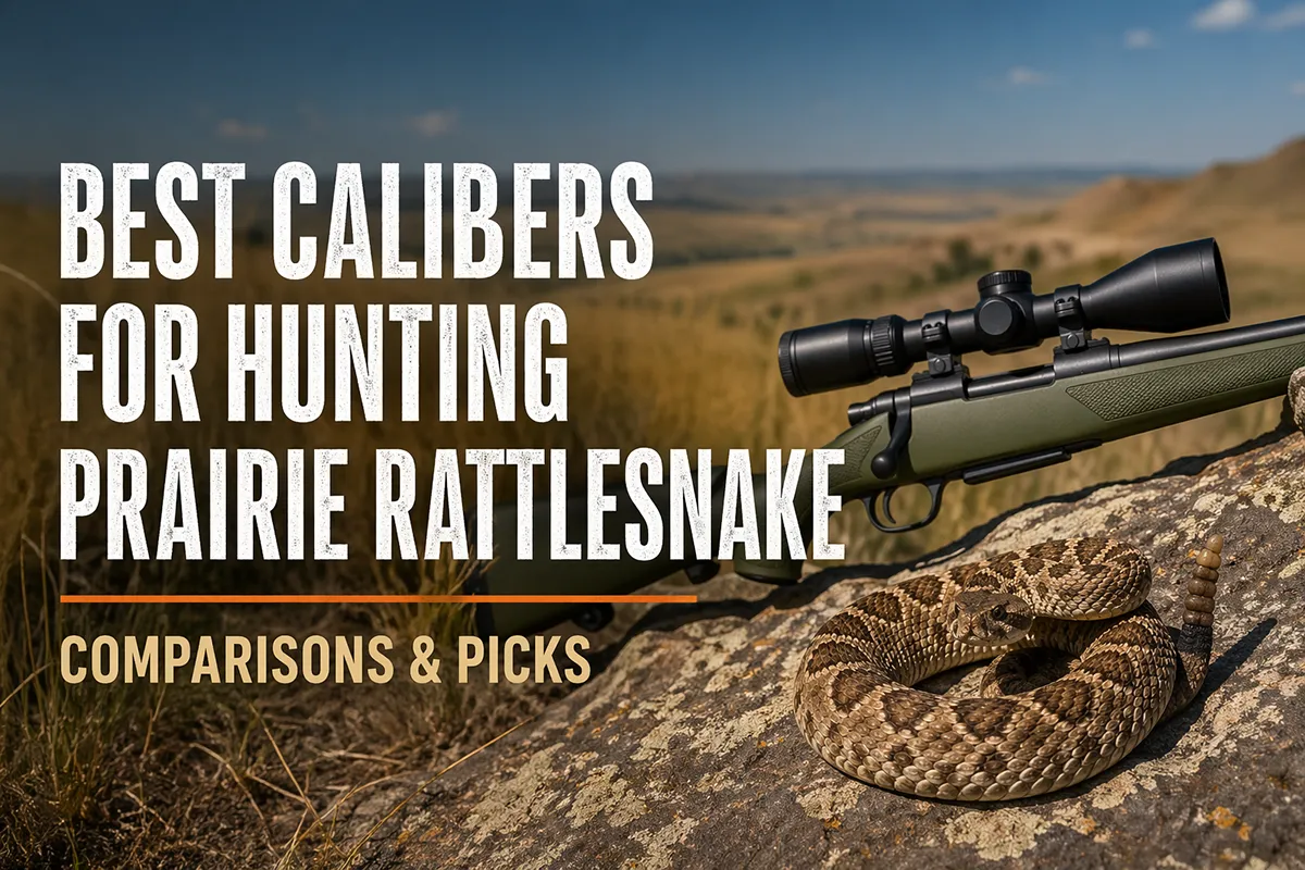 Prairie rattlesnake hunting calibers and gauges