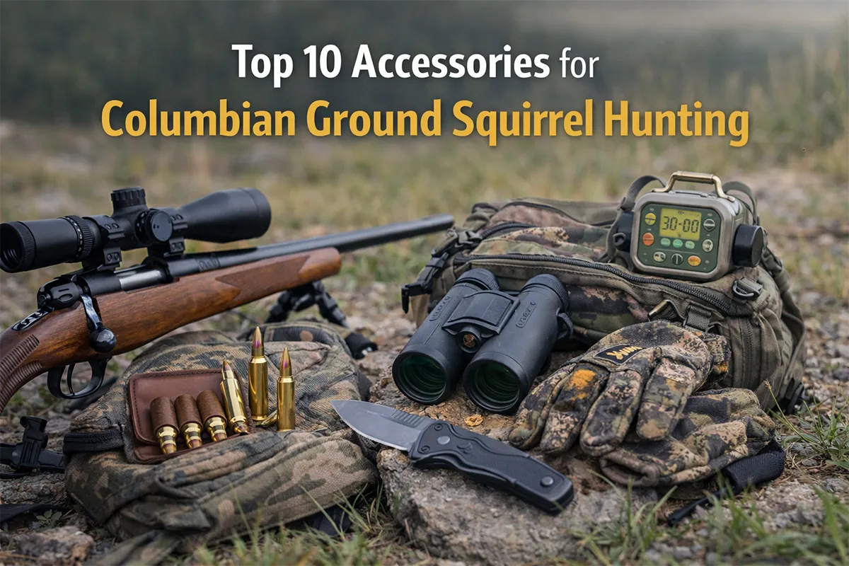 Top 10 Accessories for Columbian Ground Squirrel Hunting