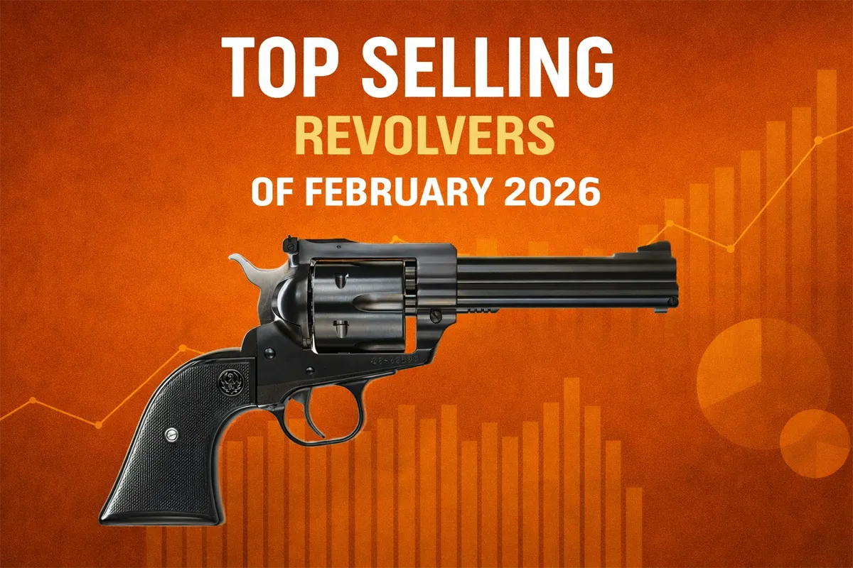 Top Selling Revolvers in February 2026: Smith & Wesson Leads Brands, Taurus Small Frame and Colt Python Lead Families