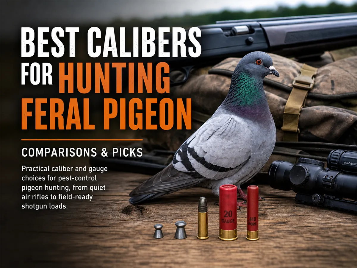 Best Calibers for Hunting Feral Pigeon: Comparisons & Picks