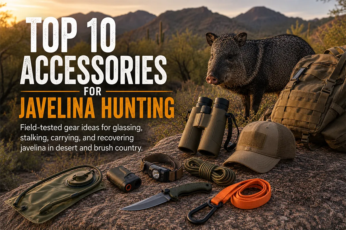 Top 10 Accessories for Javelina Hunting