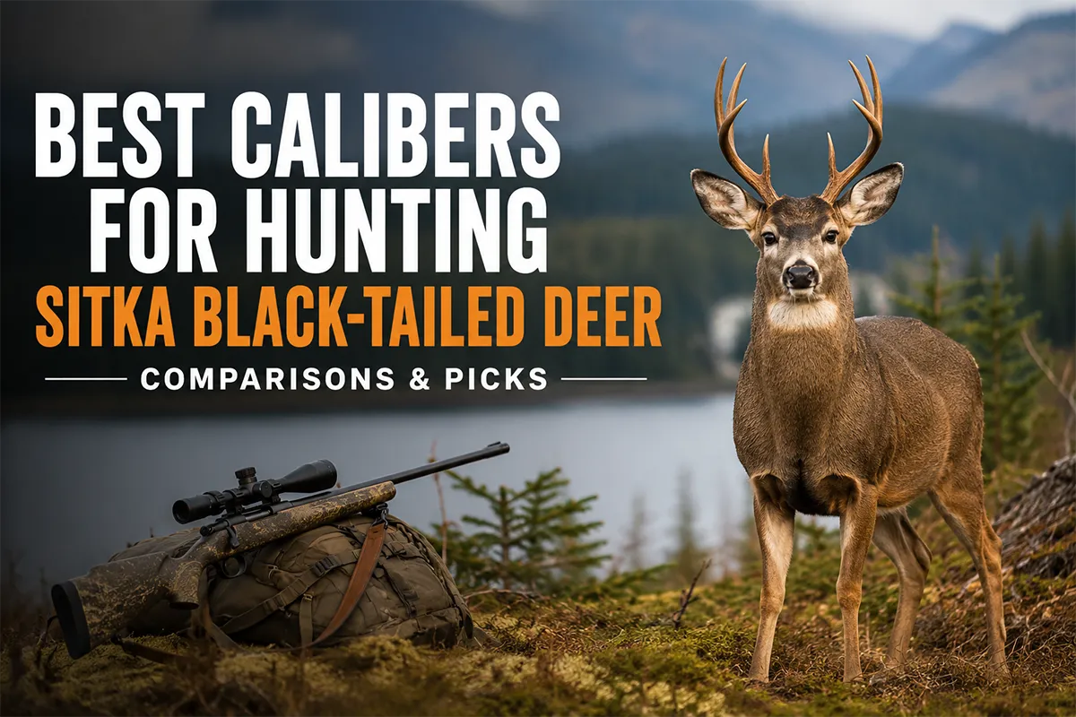 Sitka black-tailed deer hunting calibers for coastal deer country