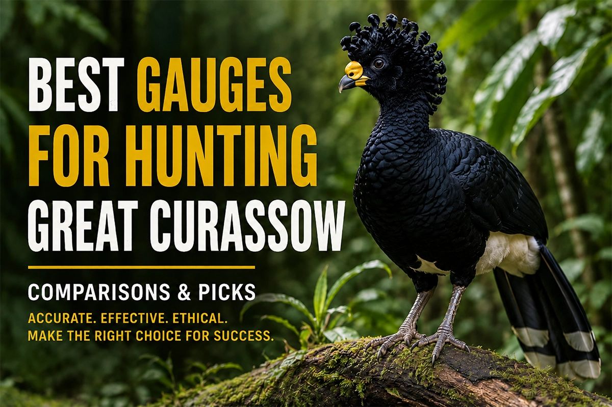 Great curassow in dense tropical forest habitat