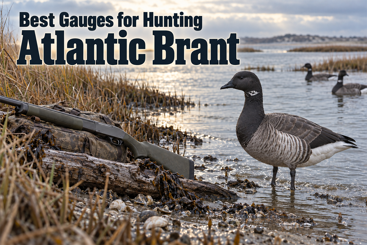 Atlantic brant hunting gauges for coastal waterfowl hunting