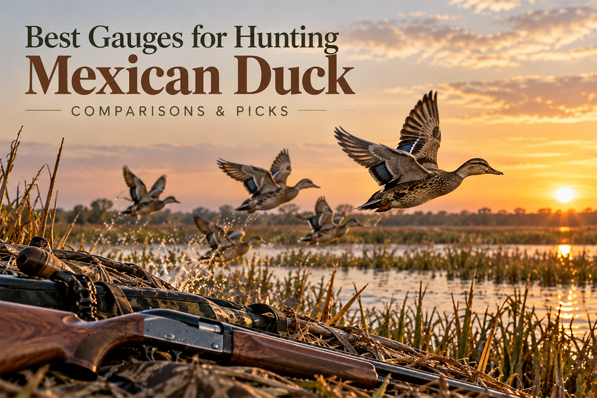 Mexican duck with mottled brown plumage and a yellow bill swimming among wetland vegetation
