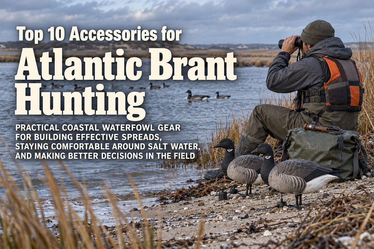 Atlantic brant hunting accessories for coastal waterfowl hunters